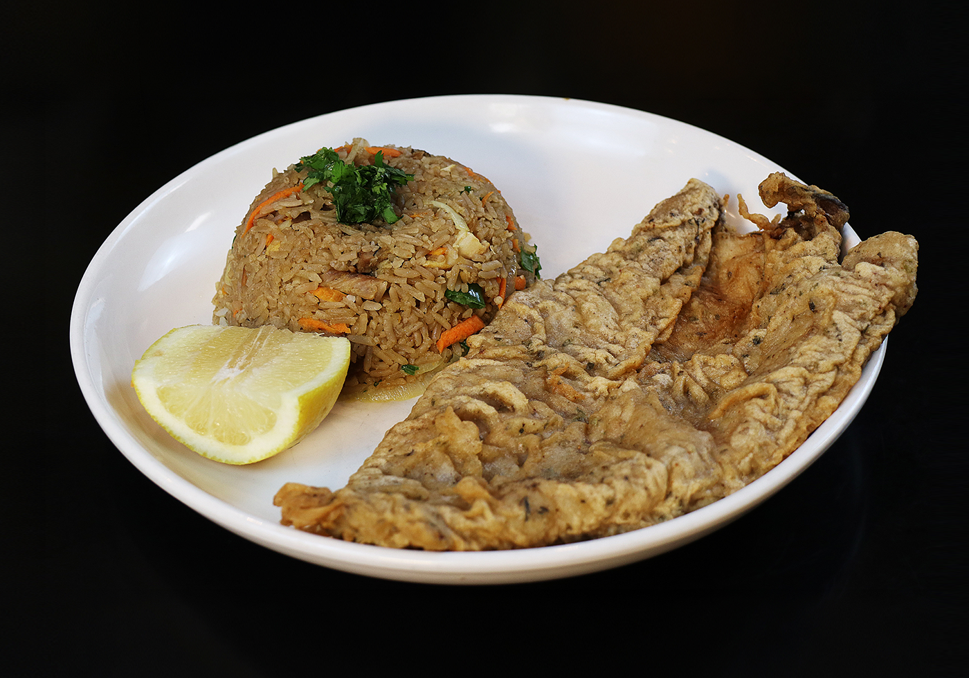 Pescado frito